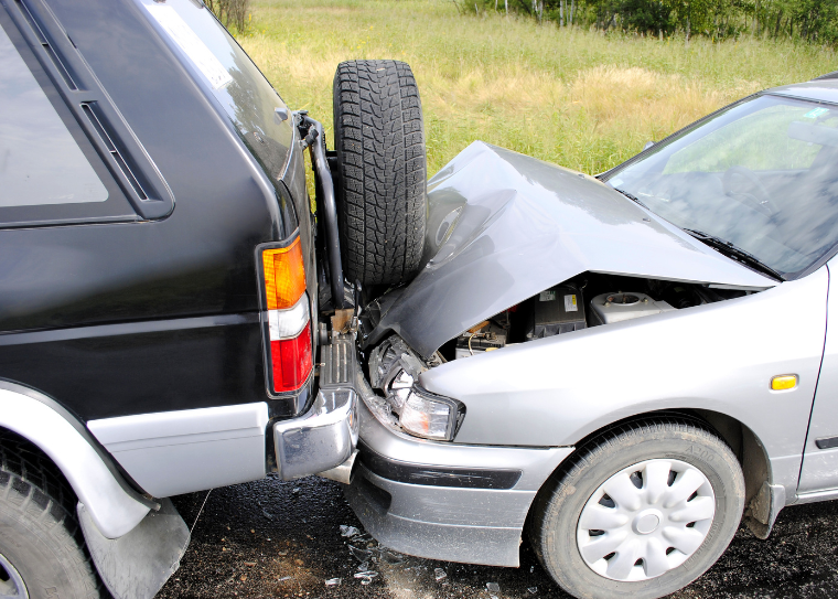 2 vehicle car accident